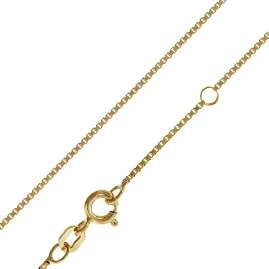 trendor 41491 Herz-Anhänger für Mädchen Gold 333/8K mit goldplattierter Kette