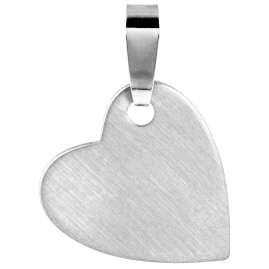 trendor 87905 Anhänger mit Namen für Damen 925 Silber Gravur-Herz 16 mm