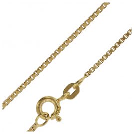 trendor 71750 Halskette für Anhänger 333 Gold Venezianer Kette 0,9 mm