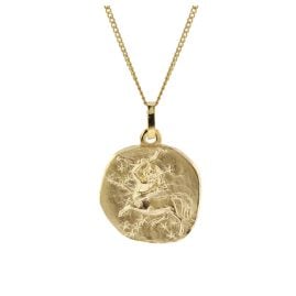 trendor 41920-12 Halskette mit Sternzeichen Schütze Gold 333/8K Ø 16 mm
