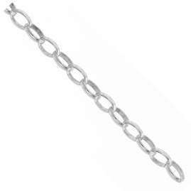 trendor 68244 Fußkette 925 Silber Rhodiniert Anker Fesselkette