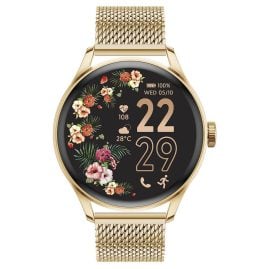 Ice-Watch 024655 Smartwatch ICE Smart 2.0 Rund Goldfarben mit Milanaiseband