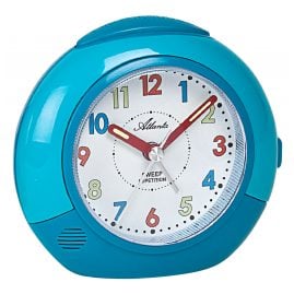 Atlanta 1708/5 Kinderwecker mit Leisegang Blau