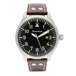 Messerschmitt ME-47XLB Herren-Fliegeruhr XL Beobachter Braun/Schwarz