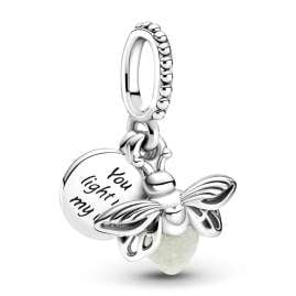 Pandora 68633 Damenarmband Silber Geschenk-Set Glühwürmchen und Gänseblümchen