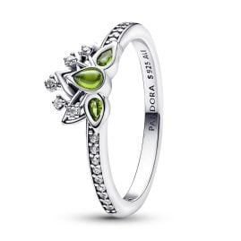 Pandora 193653C01 Damenring Disney Prinzessin Tiana Tiara Silber