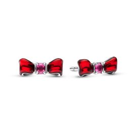 Pandora 293779C01 Damen-Ohrstecker Disney Schneewittchen Schleife