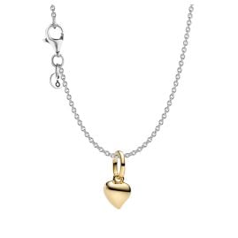 Pandora 28190 Damen-Halskette Mini-Herz Goldfarben Set