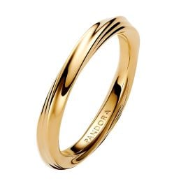 Pandora 163888C00 Damenring Gedreht Goldfarben