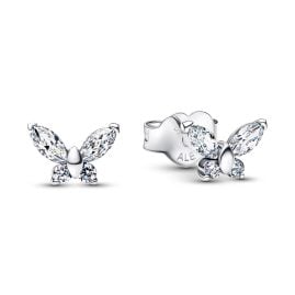 Pandora 294263C01 Damen-Ohrstecker Schmetterling Ohrringe Silber