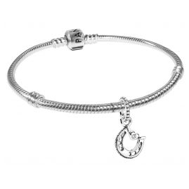Pandora 39720 Armband Starter-Set Hufeisen 925 Sterlingsilber