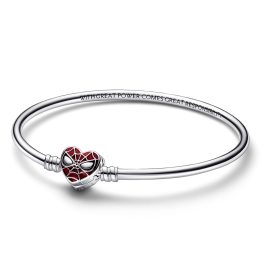 Pandora 592324C01 Damen-Armreif Spiderman Maske Silber 925