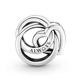 Pandora 791507C00 Charm Familie Für Immer Eingekreistes Heart Silber