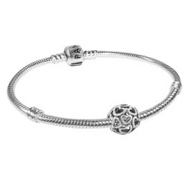 Pandora 79244 Starter-Armband für Damen Hearty Silber