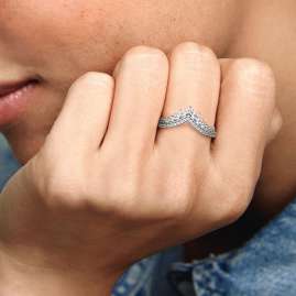 Pandora 197736CZ Damenring Princess Wish