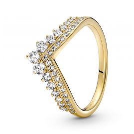 Pandora 167736C01 Damenring Wish Tiara Goldfarben