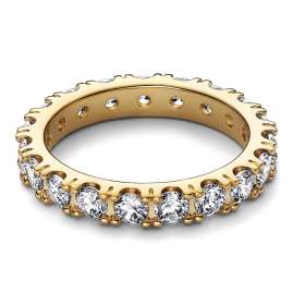 Pandora 160050C01 Damenring Funkelnde Unendlichkeit Goldfarben