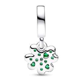 Pandora 792751C01 Charm-Anhänger Vierblättriges Kleeblatt Silber