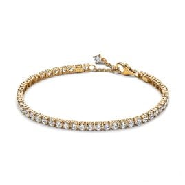 Pandora 561469C01 Funkelndes Tennisarmband Goldfarben