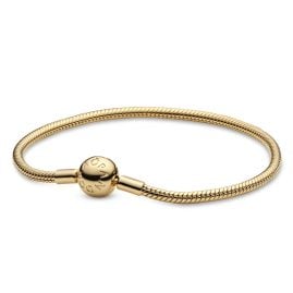 Pandora 568748C00 Damenarmband für Charms Schlange Goldfarben