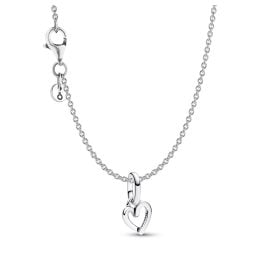 Pandora 68325 Schmuck-Set für Damen Freihändiges Herz Silber