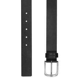 HUGO 50376643-001 Herren-Ledergürtel Gesyl Schwarz