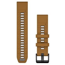 Garmin 010-13392-03 Quickfit Silikonband 22 mm Herbst/Kieselgrau