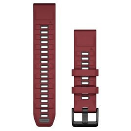 Garmin 010-13392-06 Quickfit Silikonband 22 mm Marsala/Graphit