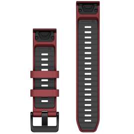 Garmin 010-13392-06 Quickfit Silikonband 22 mm Marsala/Graphit