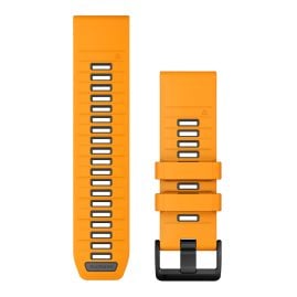 Garmin 010-13393-01 Quickfit Silikonband 26 mm Funkenorange/Graphit