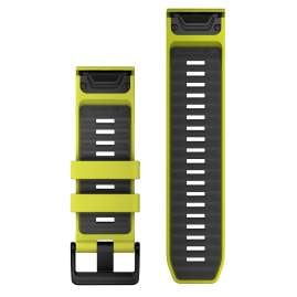 Garmin 010-13393-08 Quickfit Silikonband 26 mm Gelb/Graphit