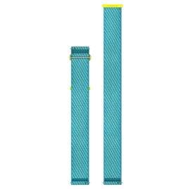 Garmin 010-14400-07 Wechsel-Armband Nylonband 22 mm Gelb/Türkis