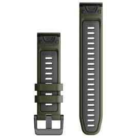 Garmin 010-13280-07 Quickfit Silikonband 22 mm Moos/Graphit