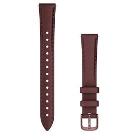 Garmin 010-13302-21 Lily 2 Wechselarmband Leder Maulbeere 14 mm