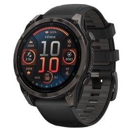 Garmin 010-02904-21 fenix 8 Smartwatch AMOLED Sapphire Titan DLC 47 mm