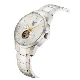 ETT Eco Tech Time EGS-40401-41M Herrenuhr Automatik Motion Drive Stahl Silberfarben