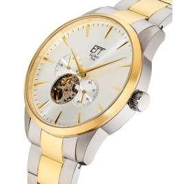 ETT Eco Tech Time EGS-40403-41M Herren-Automatikuhr Motion Drive Bicolor