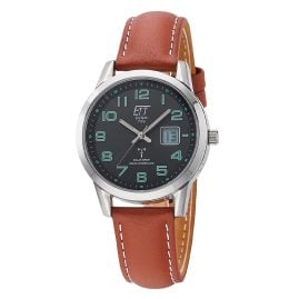 ETT Eco Tech Time ELS-11588-22L Damenuhr Funk Solar Drive Gobi