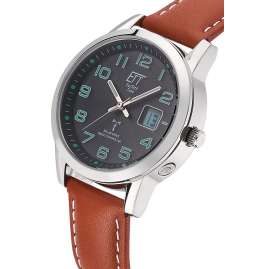 ETT Eco Tech Time ELS-11588-22L Damenuhr Funk Solar Drive Gobi