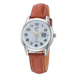 ETT Eco Tech Time ELS-11616-61L Damenuhr Funk Solar Drive Gobi