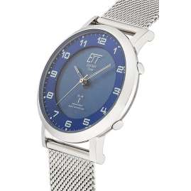 ETT Eco Tech Time ELS-11617-32MS Funk-Solar Damenuhr Atacama Edelstahl mit 2 Bändern