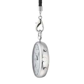 Master Time MTGA-10938-12M Sprechende Taschenuhr Funk Silberfarben
