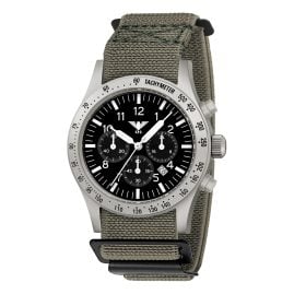 KHS PLASSC.DFSGO Herrenuhr Platoon Solar Chronograph Stahl Grau