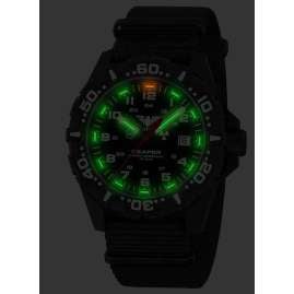 KHS RE2F.NB Herrenuhr mit Textilband Reaper MKII