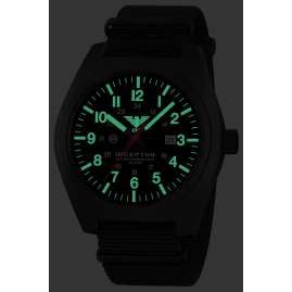 KHS INCBS.NB Herrenuhr Inceptor Black Steel