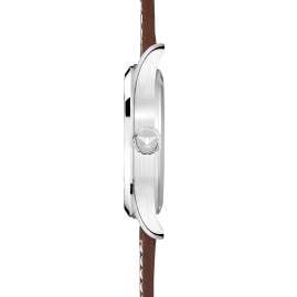 KHS AIRSABLU.LB5 Herrenuhr Airleader Automatik Braun/Blau