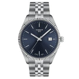 Tissot T156.410.11.041.00 Herrenuhr Quarz Ballade 40 mm Stahl/Blau