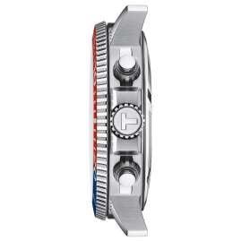 Tissot T120.417.11.041.03 Herren-Taucheruhr Chronograph Seastar 1000 Blau/Rot