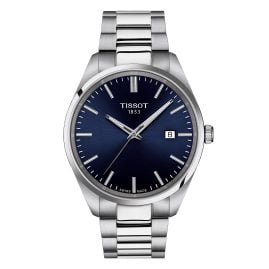 Tissot T150.410.11.041.00 Herrenuhr Quarz PR 100 Stahl/Blau