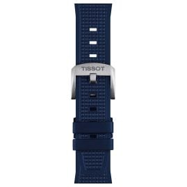 Tissot T852.049.050 Uhrenarmband Kautschuk Blau für PRX 40